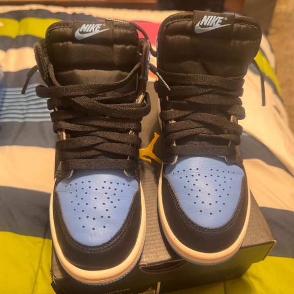 Jordan Kids Sneakers - Black and Blue - Picture 1 of 5